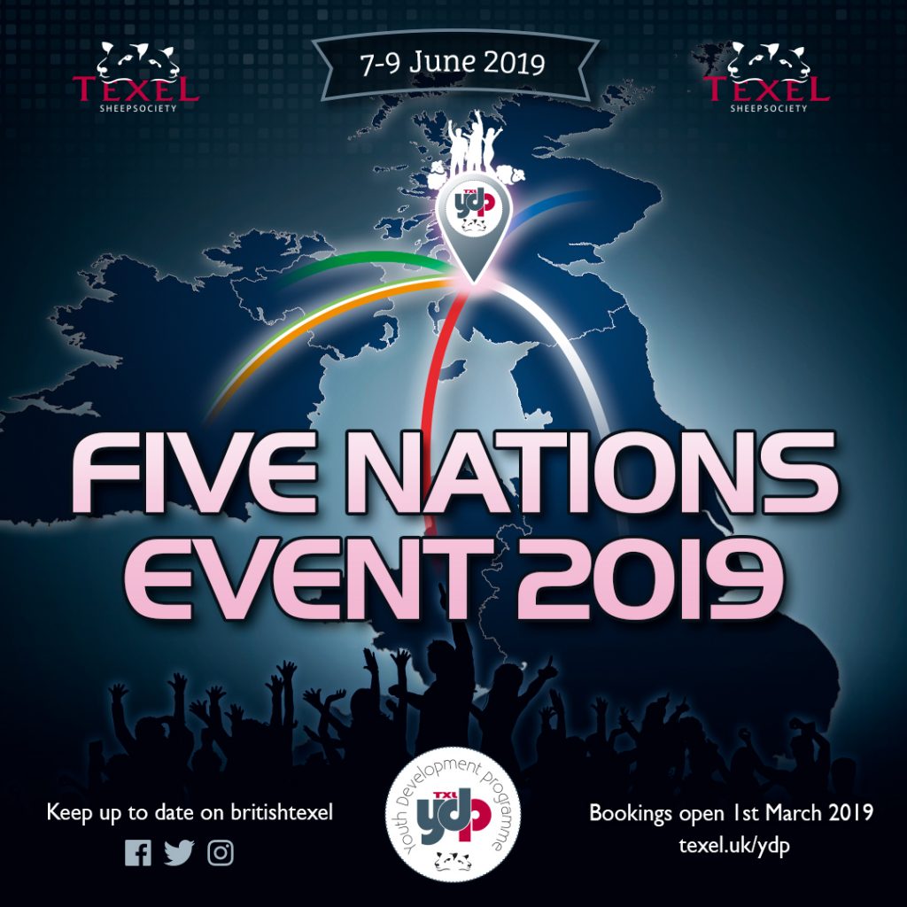 Five Nations Texel Youth Event to visit leading flocks 